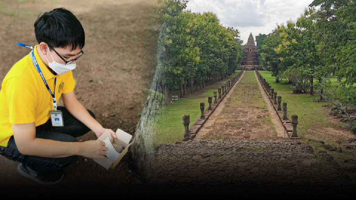 โผล่อีก นทท.ส่งหินที่แอบหยิบจากพนมรุ้ง ส่งพัสดุฝากจนท.นำกลับคืนที่เดิม