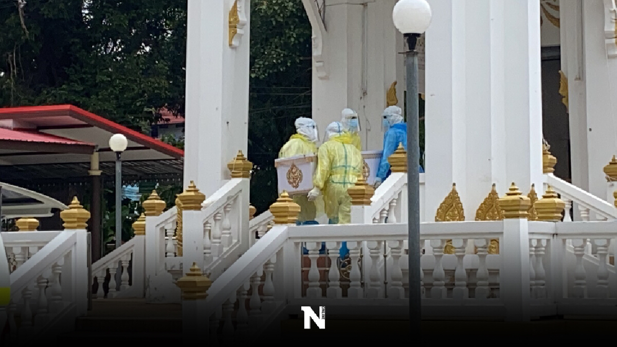 เผาศพโควิดที่ 26 ไร้ญาติ มูลนิธิสว่างจิตต์ฯรับเป็นเจ้าภาพสวดศพ