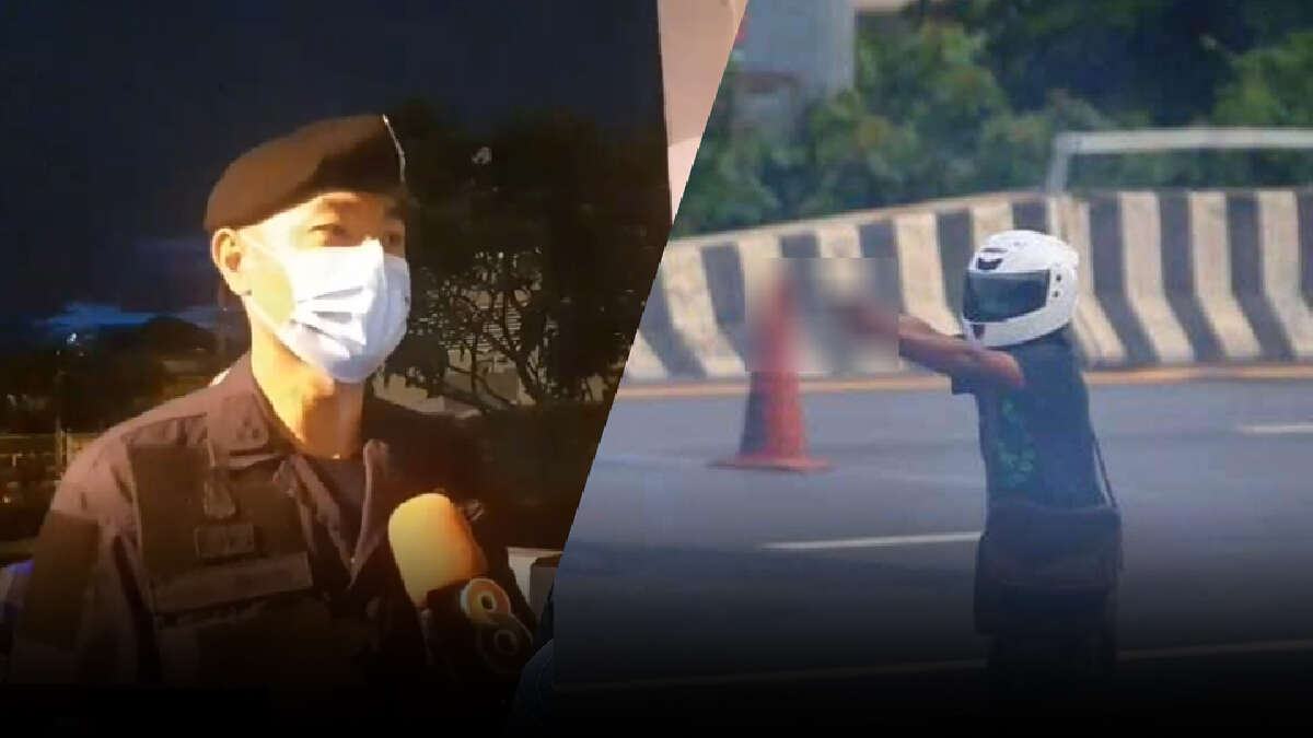 ตำรวจสั่งตรวจสอบกรณีโซเชียลแชร์ภาพชายถืออาวุธในม็อบทะลุแก๊ส ตำรวจสั่งตรวจสอบกรณีโซเชียลแชร์ภาพชายถืออาวุธในม็อบทะลุแก๊ส
