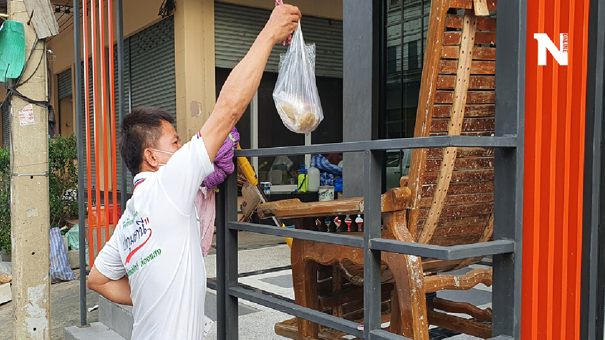 “ครัวคนรักปทุม ลำลูกกา” ส่งอาหาร-ยาสมุนไพร เยียวยาผู้ป่วยโควิด