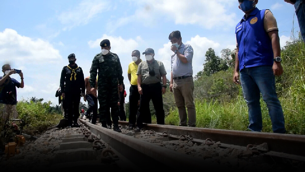 คุมตัวผู้ต้องสงสัยระเบิดรถไฟสอบสวน ผุดมาตรการรปภ.เส้นทางรถไฟเข้ม คุมตัวผู้ต้องสงสัยระเบิดรถไฟสอบสวน ผุดมาตรการรปภ.เส้นทางรถไฟเข้ม