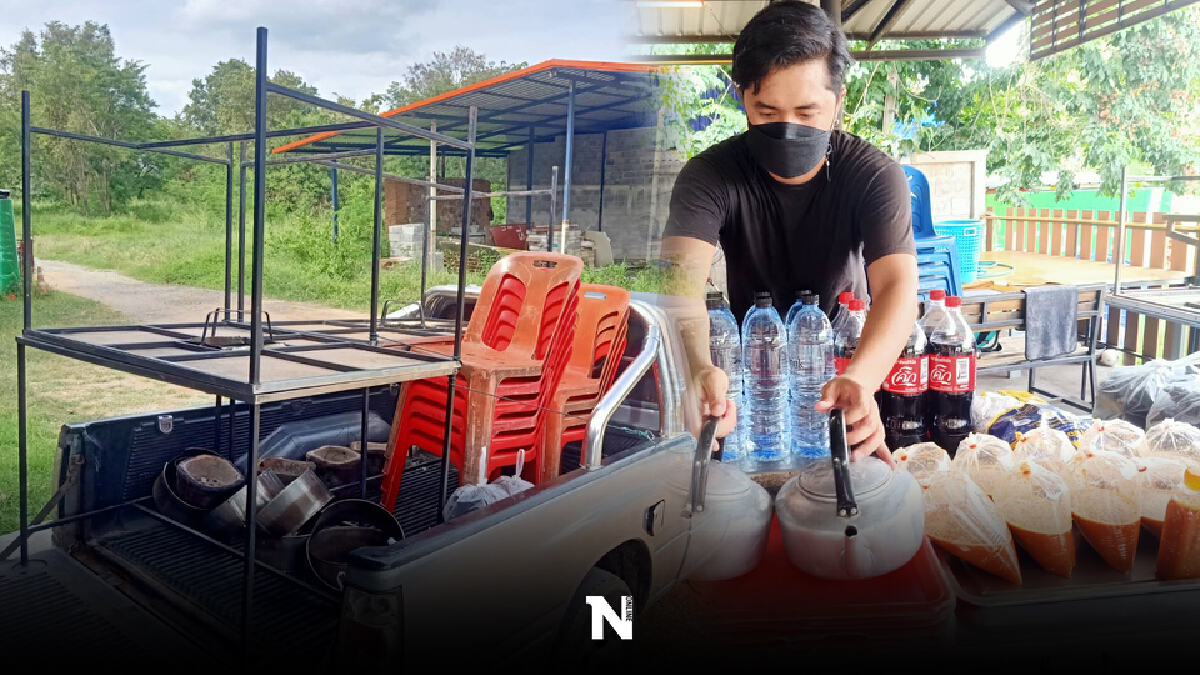 ปรับแผนสู้โควิด ร้านหมูกระทะโคราช ให้ยืมโต๊ะเก้าอี้ยกส่งถึงบ้าน ปรับแผนสู้โควิด ร้านหมูกระทะโคราช ให้ยืมโต๊ะเก้าอี้ยกส่งถึงบ้าน