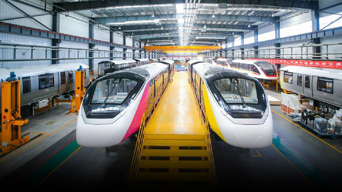 รฟม.คาดรถไฟฟ้าสายสีเหลือง-ชมพู พร้อมเปิดบริการปี 65