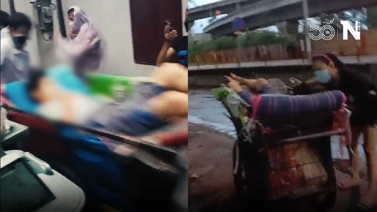สลด ! สาวติดโควิด-19หัวใจหยุดเต้น อุ้มขึ้นรถเข็นขยะส่งรพ. สุดท้ายสิ้นลม