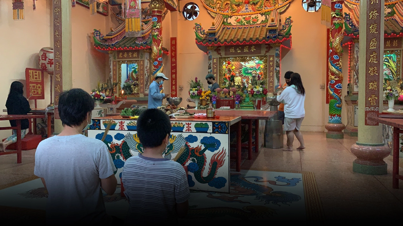 โควิด กระทบสารทจีน คนไทยเชื้อสายจีนไหว้เจ้าน้อย