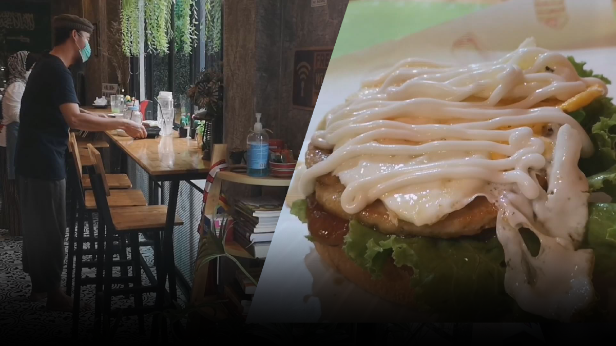 คาเฟ่สไตล์ลอฟท์สุดเก๋ แคบ สุดในตรัง