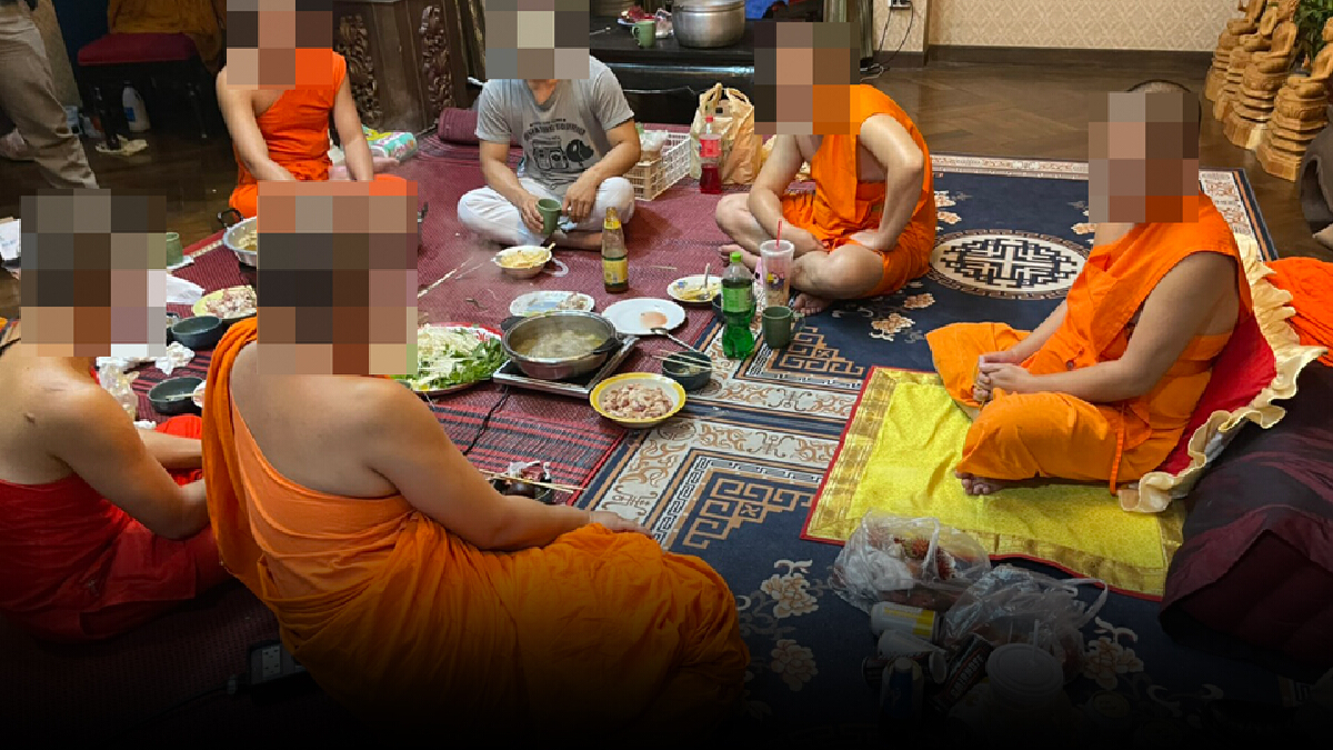 ไม่เข้าเกณฑ์อาบัติปาราชิก-พระปาร์ตี้หมูกระทะ