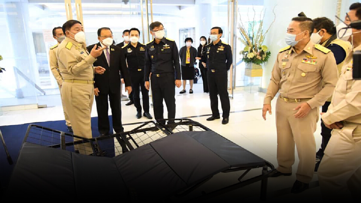กทม. รับมอบเตียงเหล็ก 461 เตียง จากกรมศุลกากร กทม. รับมอบเตียงเหล็ก 461 เตียง จากกรมศุลกากร