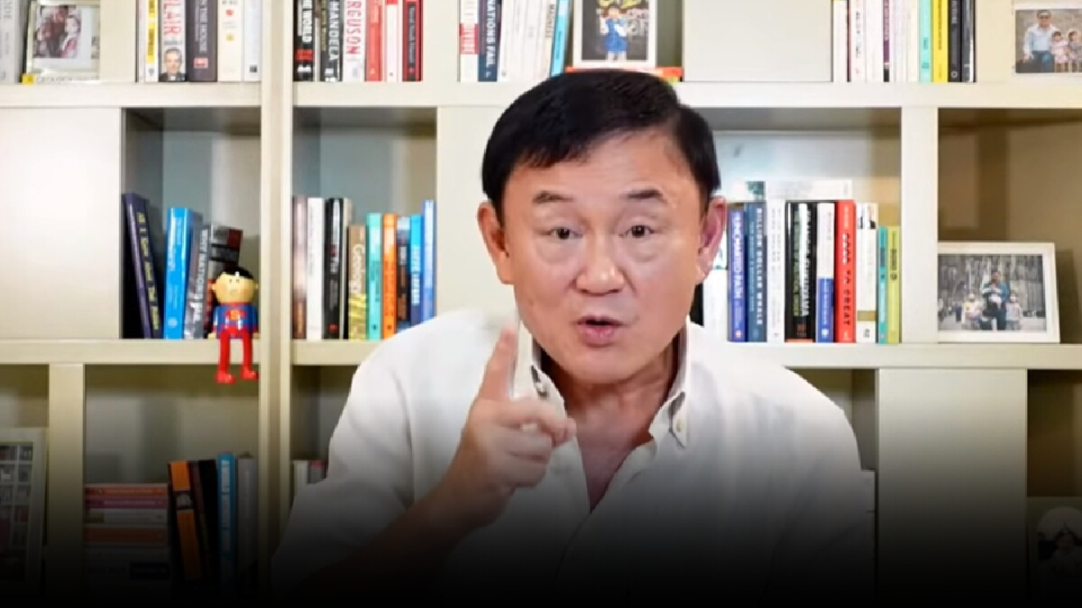 “ทักษิณ” แซะแรง “วัคซีนไฟเซอร์ ทั่วโลกมีไว้ฉีดแต่ไทยมีไว้อม”