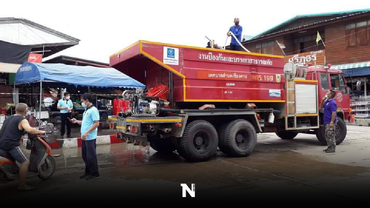 เลยเร่งควบคุมคลัสเตอร์ชาวลาวที่ตลาดสดเชียงคาน เลยเร่งควบคุมคลัสเตอร์ชาวลาวที่ตลาดสดเชียงคาน