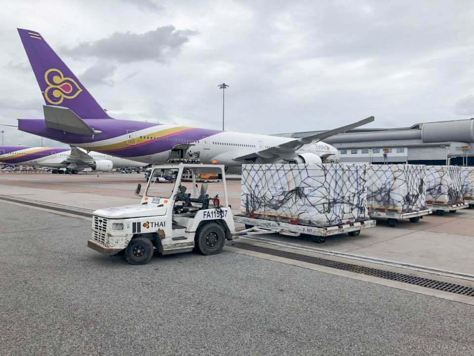 เฮ!ซิโนฟาร์มล็อตใหม่อีก 2 ล้านโดส เดินทางมาถึงประเทศไทย