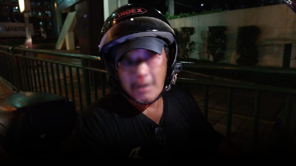 คุณลุงร้องขอความเป็นธรรม อ้างถูกลูกหลงเหตุสลายม็อบทะลุฟ้า