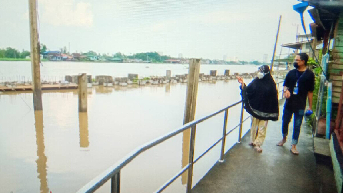 ชาวบ้านนนทบุรี “ทำใจ” น้ำท่วมซ้ำรอย ปี 2554