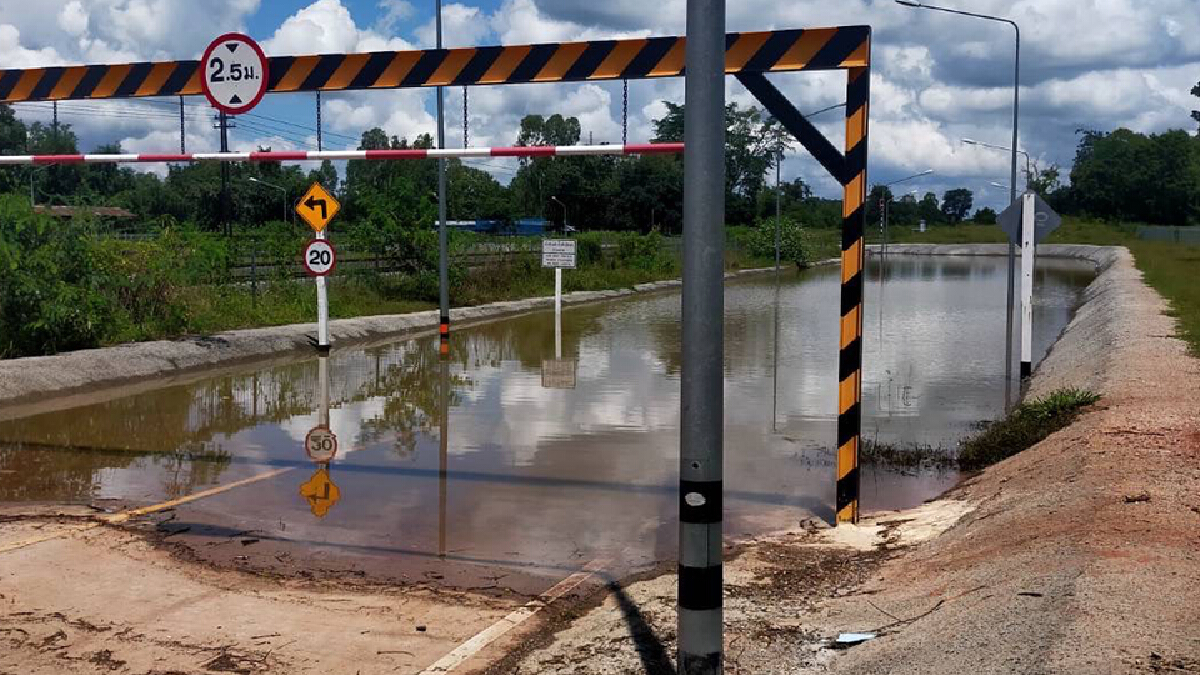 การรถไฟฯ แจงน้ำท่วมอุโมงค์ทางลอดใต้ทางรถไฟ ทำเครื่องสูบน้ำเสีย