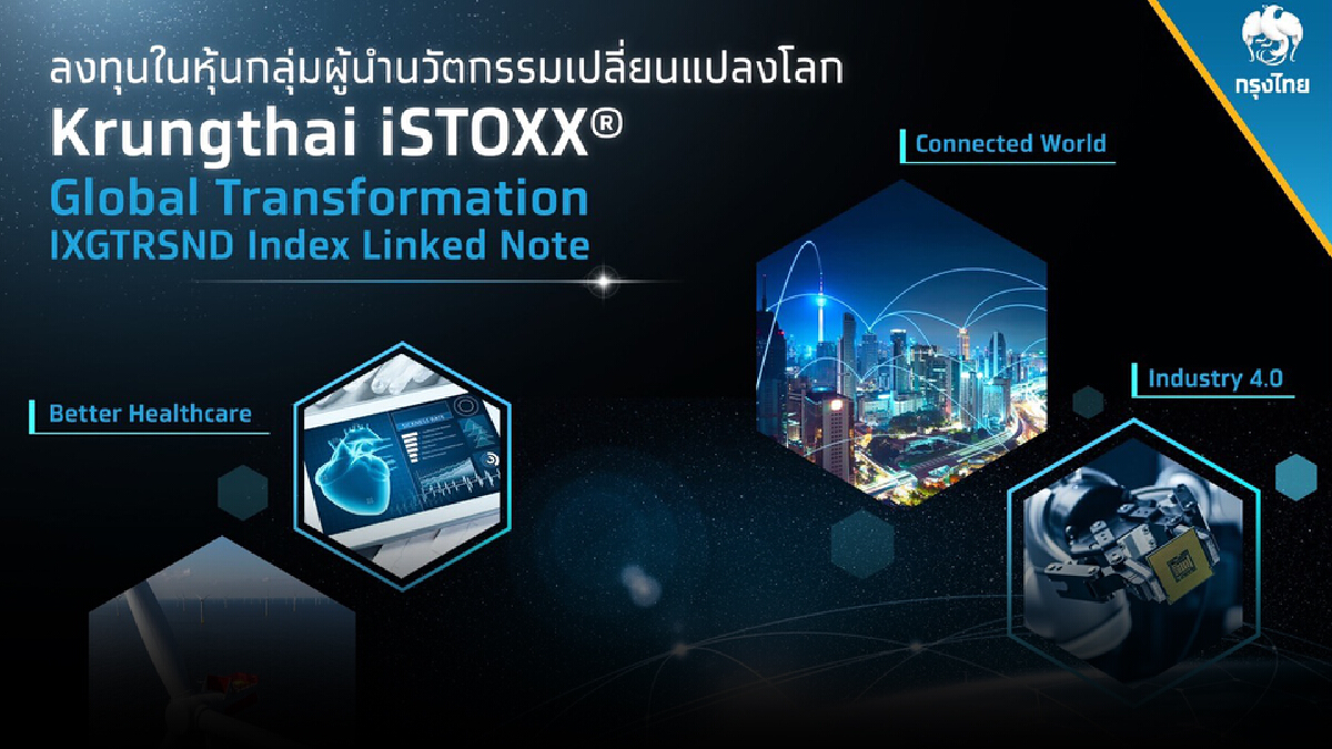 กรุงไทยเปิดขายหุ้นกู้อนุพันธ์แฝงอิง “4 เทรนด์” คุ้มครองเงินต้น 100%