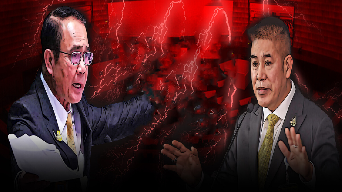 ศึกซักฟอกนายกฯ แต่พลังประชารัฐ"แตกยับ" ศึกซักฟอกนายกฯ แต่พลังประชารัฐ"แตกยับ"