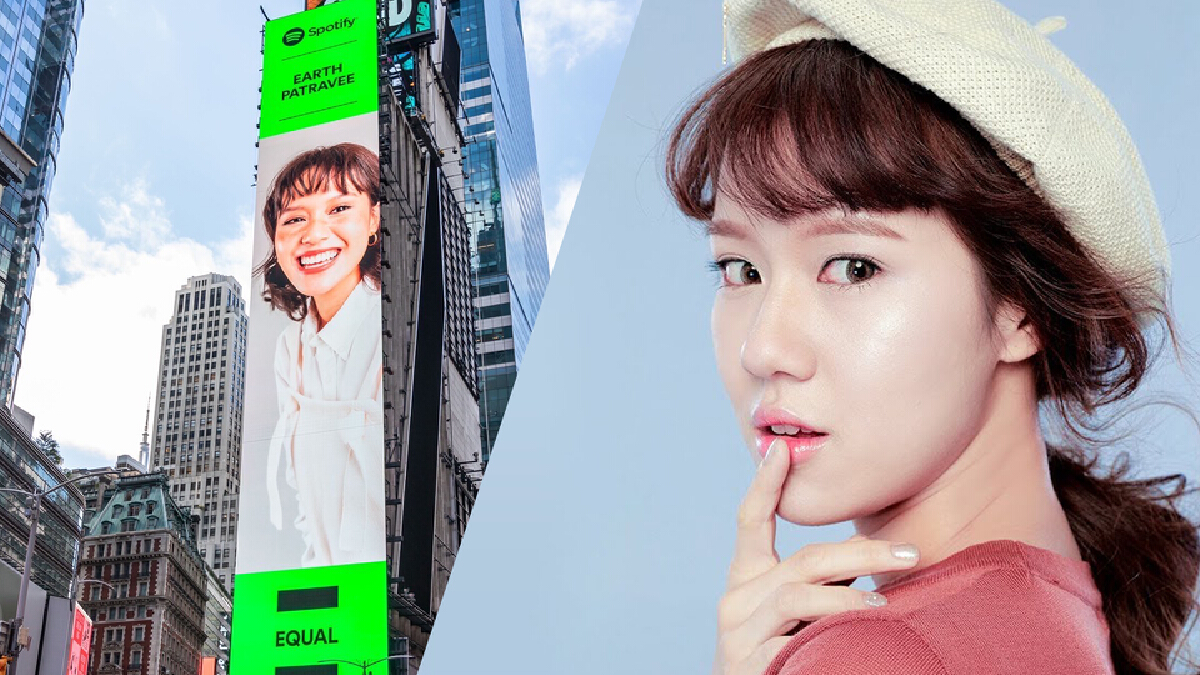 “เอิ๊ต ภัทรวี” ปลื้มสุดๆได้ขึ้นบิลบอร์ดที่ไทม์สแควร์กับแคมเปญ Equal “เอิ๊ต ภัทรวี” ปลื้มสุดๆได้ขึ้นบิลบอร์ดที่ไทม์สแควร์กับแคมเปญ Equal