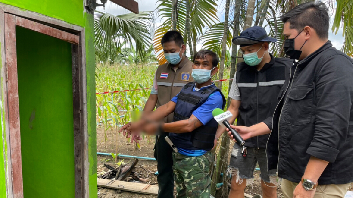 ทำแผนผัวโหดยิงเมียดับคาห้องน้ำ มีปากเสียงปมหึงหวง ทำแผนผัวโหดยิงเมียดับคาห้องน้ำ มีปากเสียงปมหึงหวง