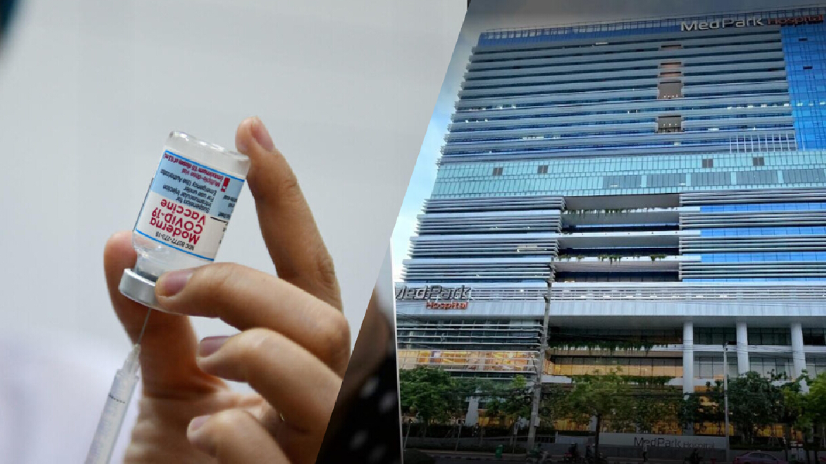 ข่าวดี! รพ.เมดพาร์ค เปิดจองวัคซีนโมเดอร์นา กลุ่มเด็ก 12 ปีขึ้นไป