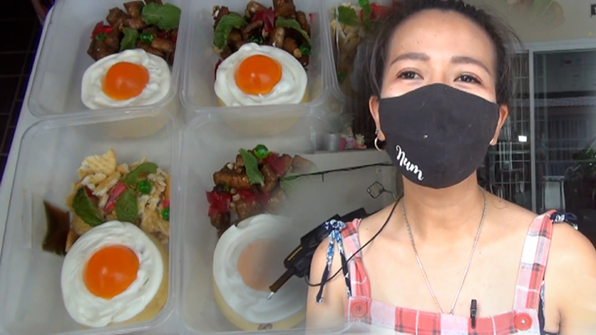 ปั้น ‘เค้กกะเพราไข่ดาว‘ โกยเงินยุคโควิด