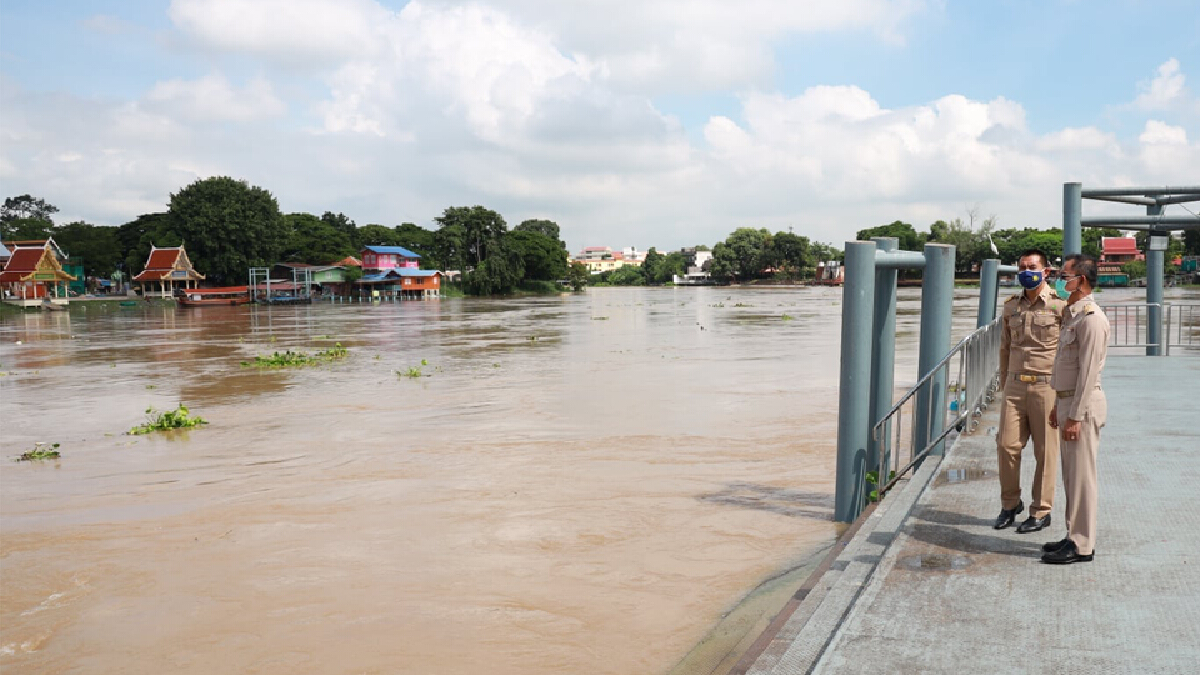 "อยุธยา" ยังไหว วัดระดับน้ำได้ 1.30 เมตร "อยุธยา" ยังไหว วัดระดับน้ำได้ 1.30 เมตร