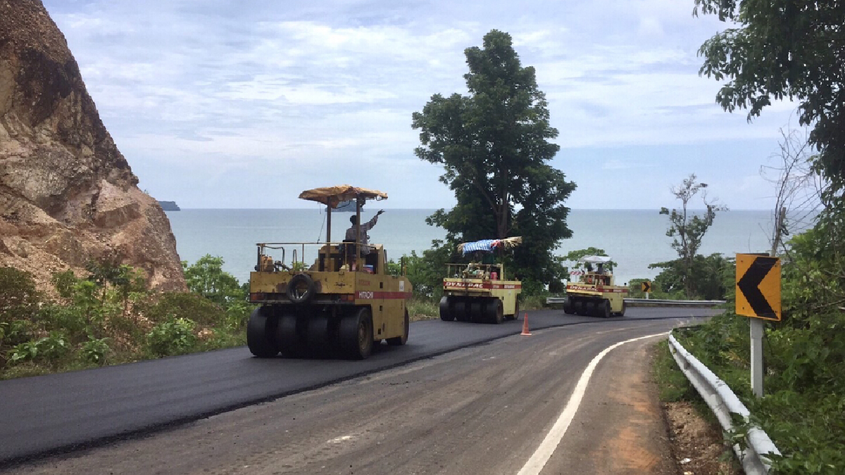 ทางหลวงชนบทปรับปรุงถนน ทล.4003 – บ้านท้องเกร็ง จ.ชุมพร คืบหน้ากว่า 74 % ทางหลวงชนบทปรับปรุงถนน ทล.4003 – บ้านท้องเกร็ง จ.ชุมพร คืบหน้ากว่า 74 %