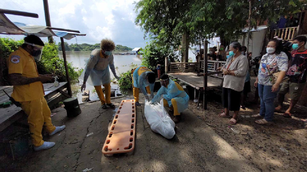 หนุ่มใหญ่โรครุมเร้าเดินลงแม่น้ำมูลฆ่าตัวตาย หนุ่มใหญ่โรครุมเร้าเดินลงแม่น้ำมูลฆ่าตัวตาย