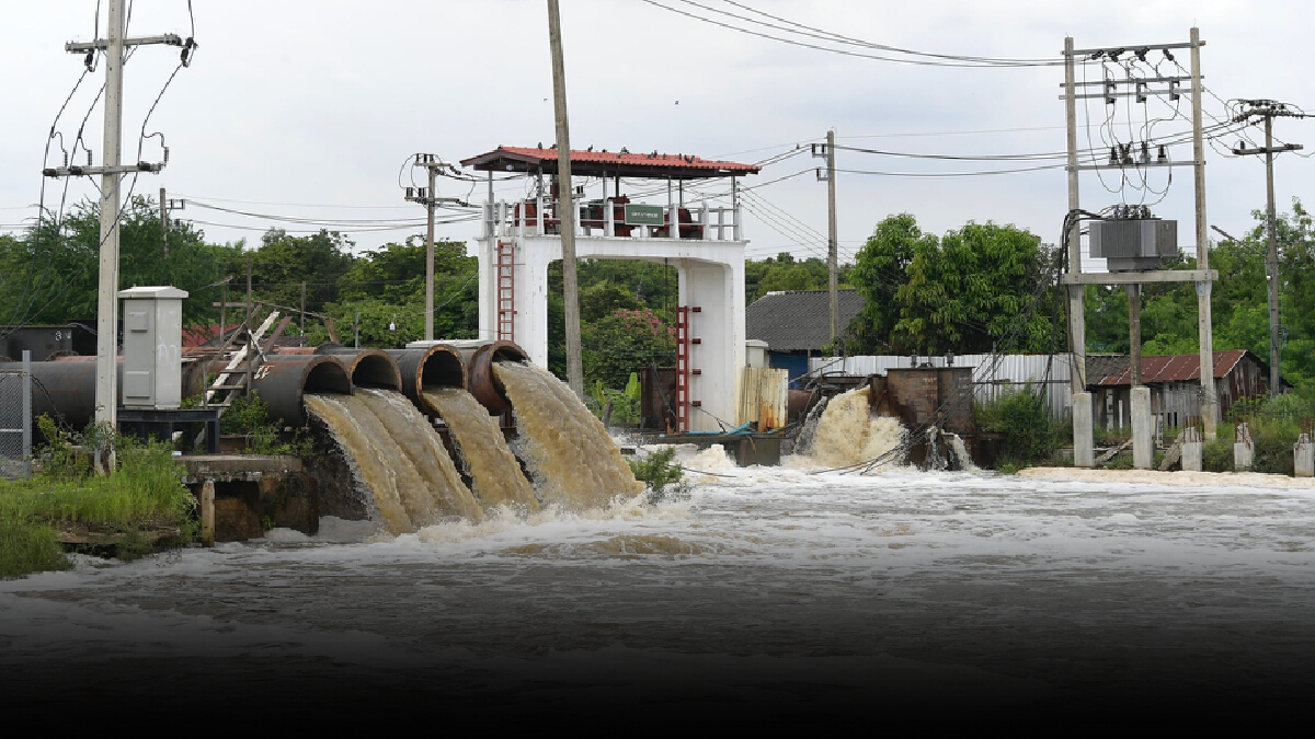 ชป.เร่งช่วยเหลือพื้นที่น้ำท่วม เตรียมรับฝนตกหนัก