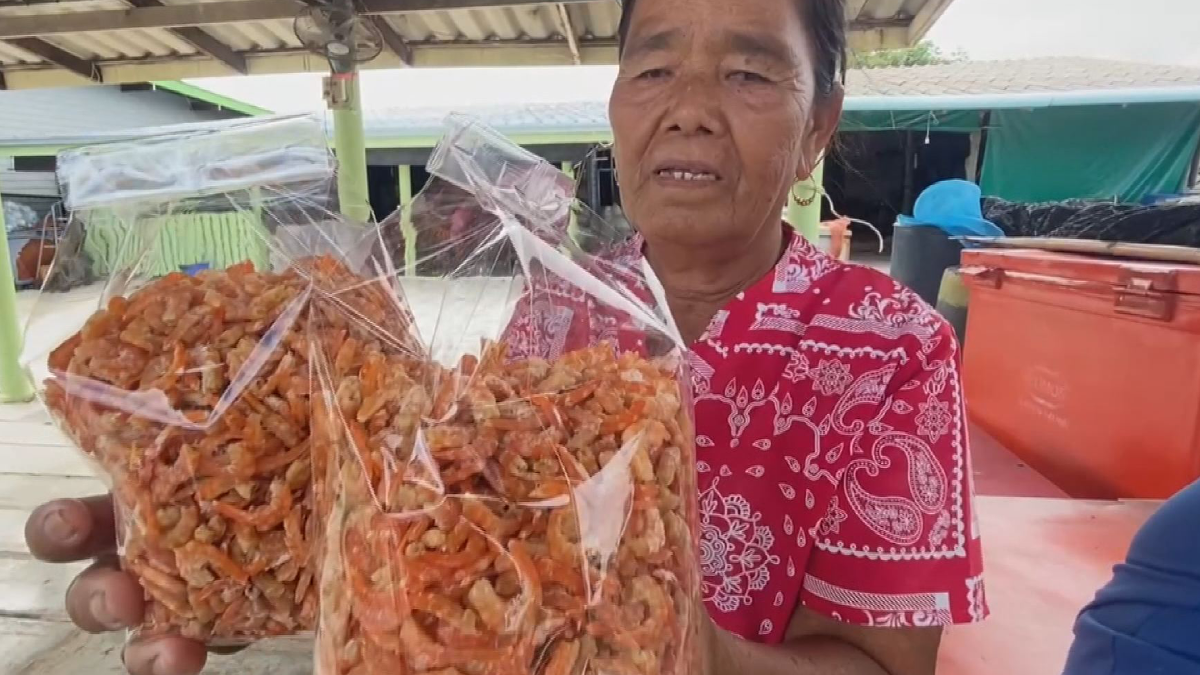 เหวี่ยงแล้วทุบ! กุ้งแห้งเมืองจันท์ 1,600 บาท/กก. เหวี่ยงแล้วทุบ! กุ้งแห้งเมืองจันท์ 1,600 บาท/กก.