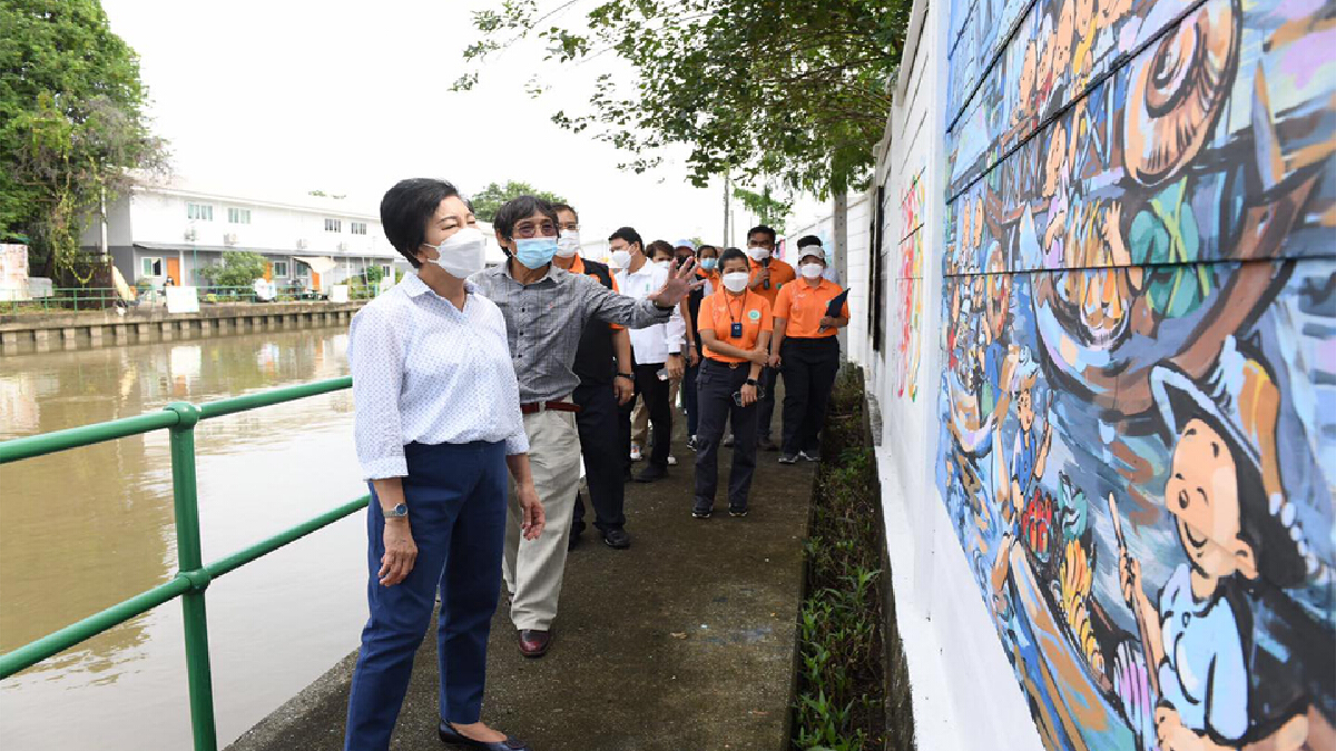 จุดเช็คอินแห่งใหม่ Street Art คลองเปรมประชากร จุดเช็คอินแห่งใหม่ Street Art คลองเปรมประชากร