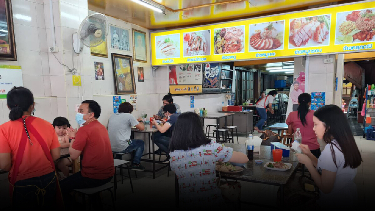 คลายล็อกร้านอาหารวันแรก ร้านข้าวมันไก่ขายหมดภายในครึ่งชั่วโมง