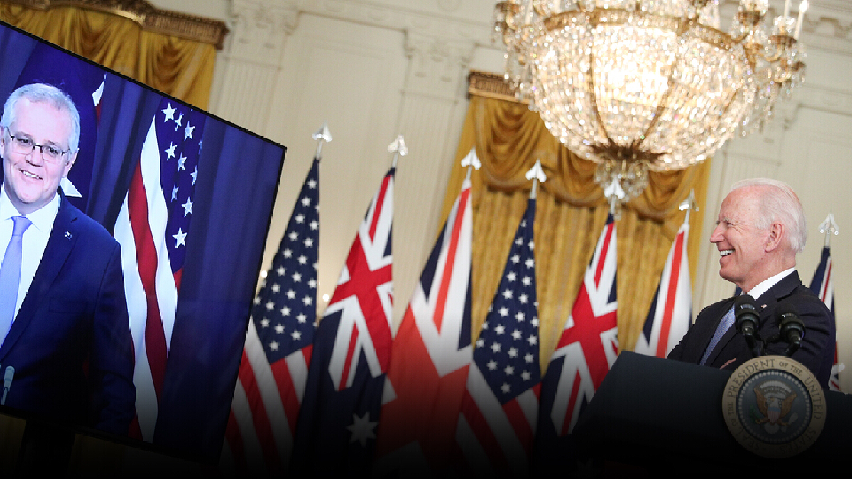 สหรัฐ อังกฤษ ออสเตรเลีย จับมือตั้งหุ้นส่วนทางทหาร ยันอิทธิพลจีน