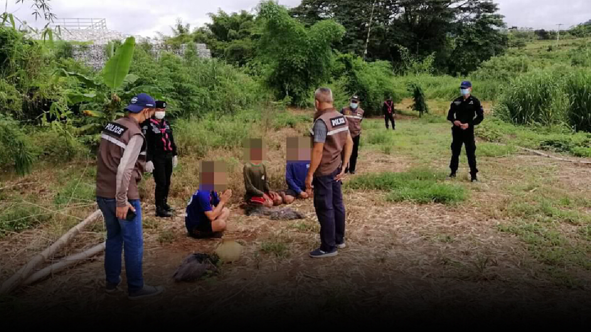 ทหารพราน22 จับกุมบุคคลต่างด้าวชาวลาวหลบหนีเข้าเมือง ทหารพราน22 จับกุมบุคคลต่างด้าวชาวลาวหลบหนีเข้าเมือง