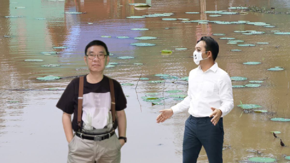 โซเชียลไม่จบ! ตัดต่อรูปล้อเลียน "รมช.ศึกษาฯ" ลงพื้นที่ตรวจน้ำท่วม โซเชียลไม่จบ! ตัดต่อรูปล้อเลียน "รมช.ศึกษาฯ" ลงพื้นที่ตรวจน้ำท่วม