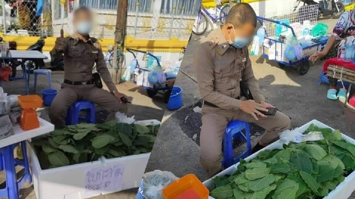 ผกก.บางพลัด แจงภาพ ตร.ขายใบกระท่อม ยืนยันแค่ไปตรวจ