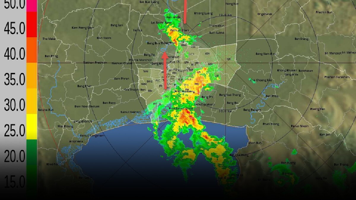 จส.100 รายงานสถานการณ์ฝนตกหนักในกทม.หลายพื้นที่