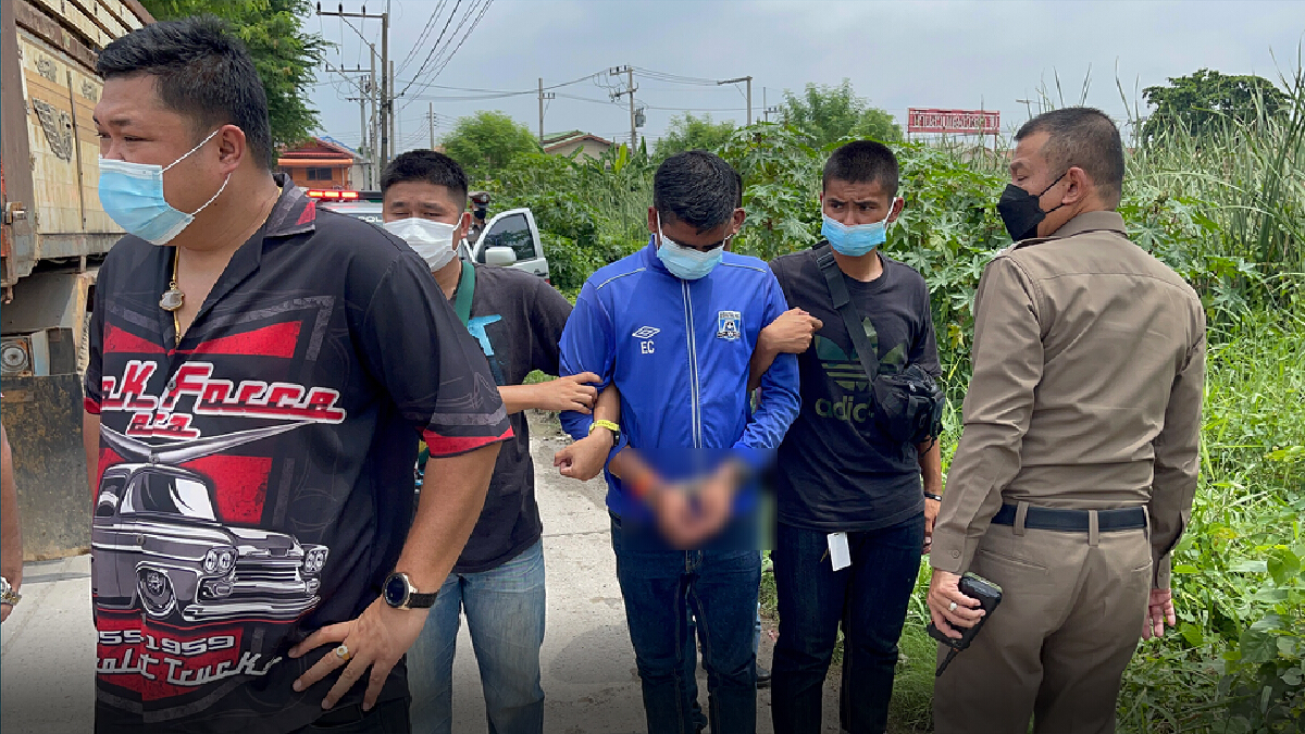 จับแขกลวงเพื่อนฆ่าหั่นศพทิ้งพงหญ้า  อ้างแค้นถูกจี้ให้ตม.จับ 2 ครั้ง