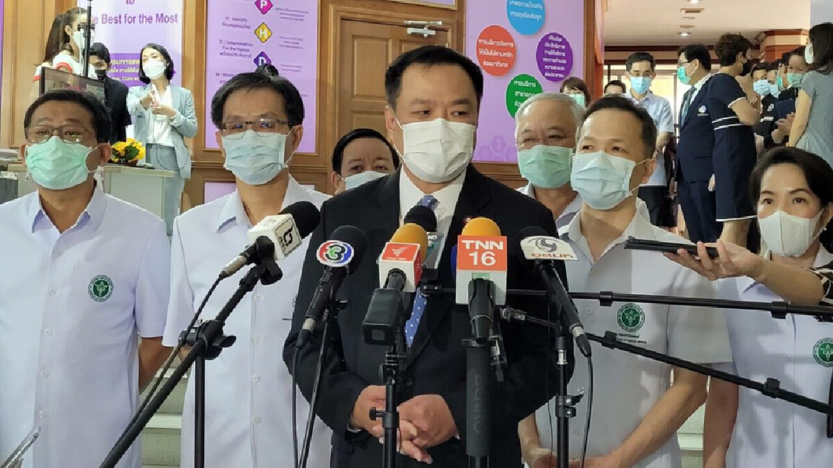 "อนุทิน" ย้ำ พ.ร.ก.คุมโรคติดต่อ มีอำนาจเท่า พ.ร.ก.ฉุกเฉิน สั่งเคอร์ฟิวได้ "อนุทิน" ย้ำ พ.ร.ก.คุมโรคติดต่อ มีอำนาจเท่า พ.ร.ก.ฉุกเฉิน สั่งเคอร์ฟิวได้