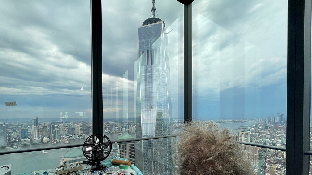 ศิลปินนักบันทึกภาพอาคาร World Trade Center ศิลปินนักบันทึกภาพอาคาร World Trade Center