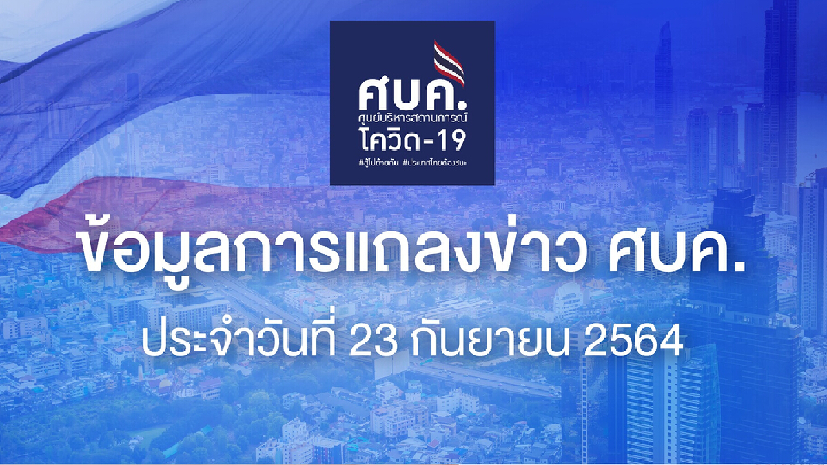 ศบค. เผย รักษาอยู่ 128,367 อาการหนัก 3,422 ใส่ท่อช่วยหายใจ 747 ราย