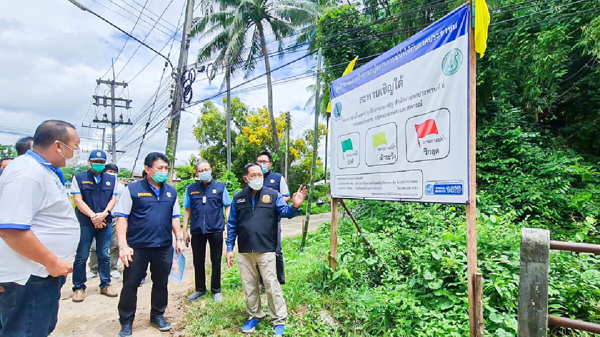 ชลประทาน 6 ปักธงแดงลำน้ำพรม เตือน 4 ตำบลขนย้ายสิ่งของขึ้นที่สูง