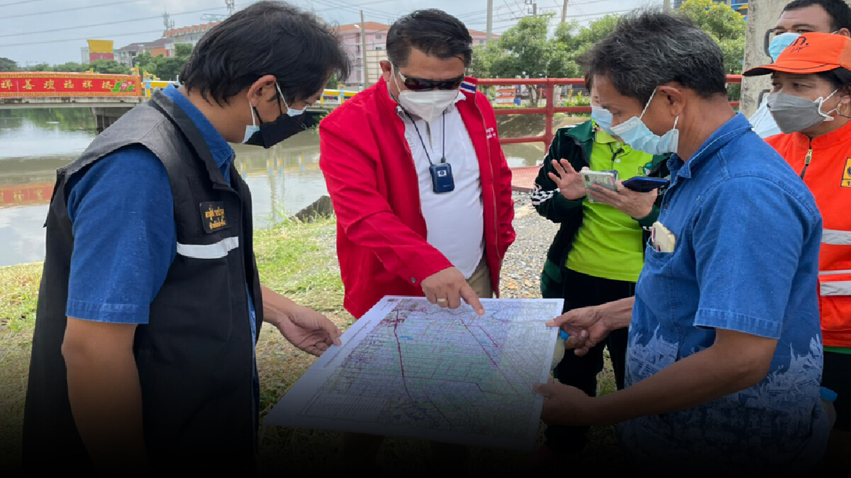 ปภ.เร่งติดตั้งเครื่องสูบน้ำ หลังน้ำในคลองชลประทานที่ 3 เพิ่มสูงจนวิกฤติ
