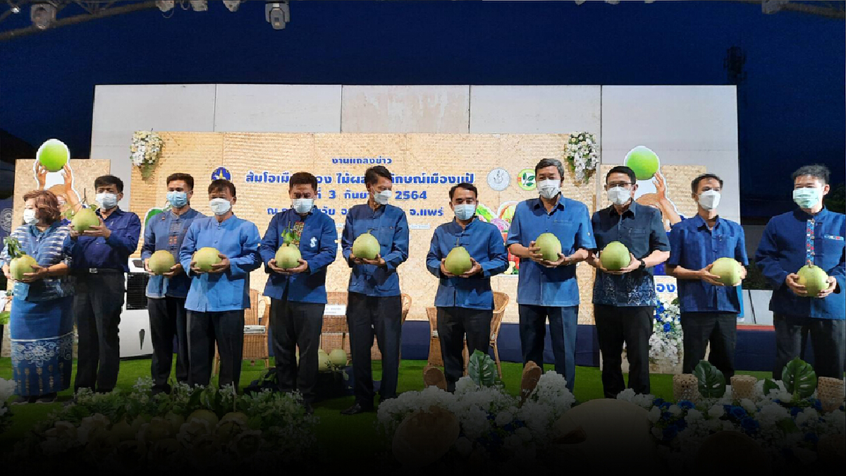 ดัน"ส้มโอขาวน้ำผึ้งอำเภอลอง"เป็นผลไม้บ่งชี้ทางภูมิศาสตร์
