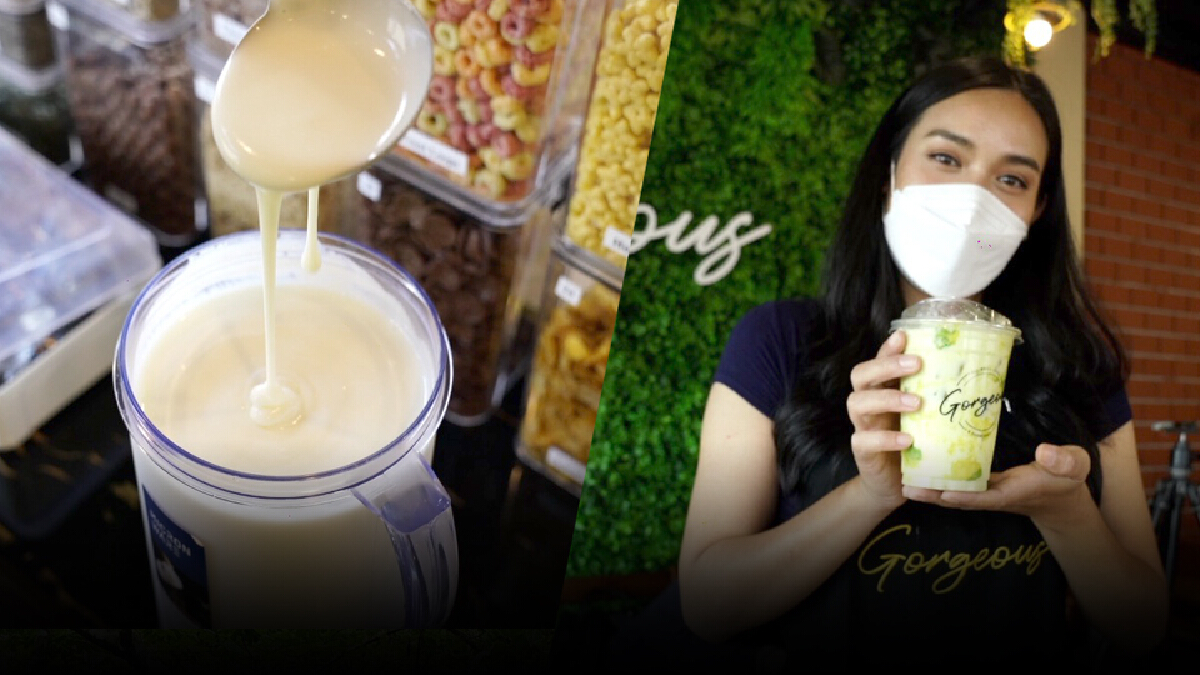 พิษโควิด นางแบบผันตัวเปิดดร้านนมสดไข่ขาวเจ้าแรกในอีสาน เมนูสายเฮลตี้