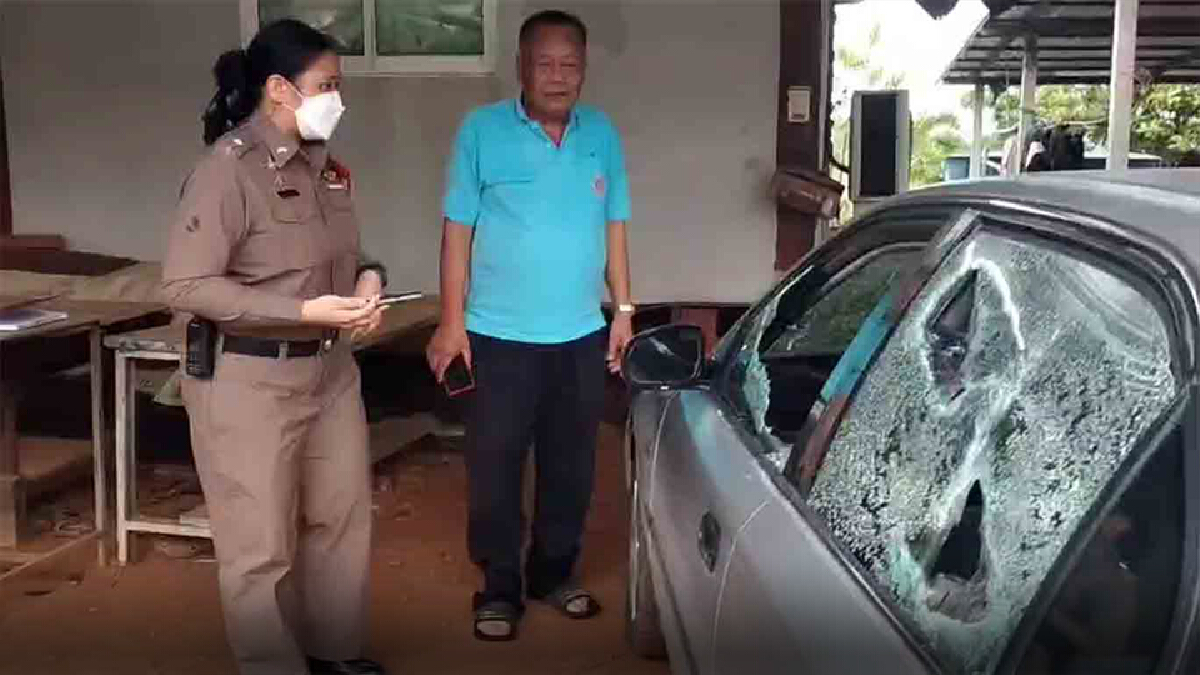 บุกบ้านนักข่าวทุบรถ 3 คัน เชื่อปมเหตุเปิดโปงธุรกิจผิดกฎหมาย