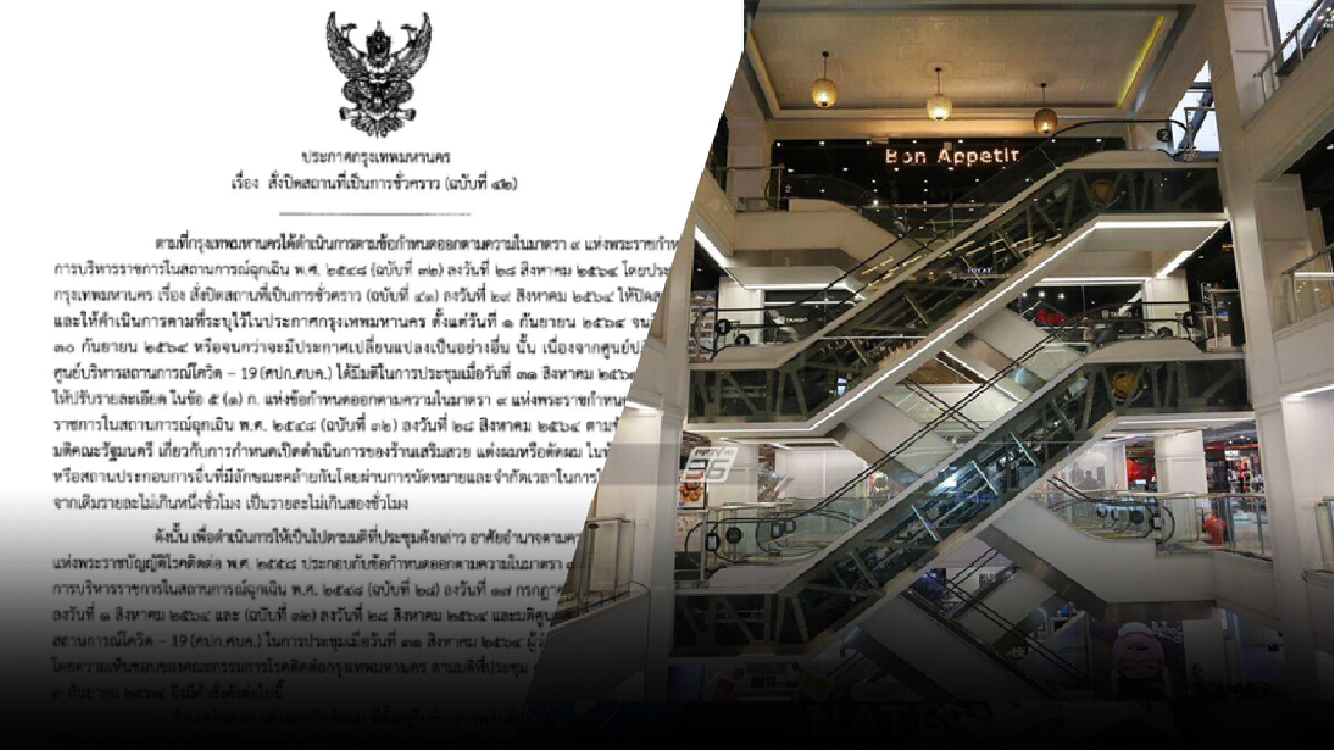 เปิดเงื่อนไขคลายล็อกดาวน์“ร้านเสริมสวย”ในห้าง ใช้บริการรายละ 2 ชั่วโมง เปิดเงื่อนไขคลายล็อกดาวน์“ร้านเสริมสวย”ในห้าง ใช้บริการรายละ 2 ชั่วโมง