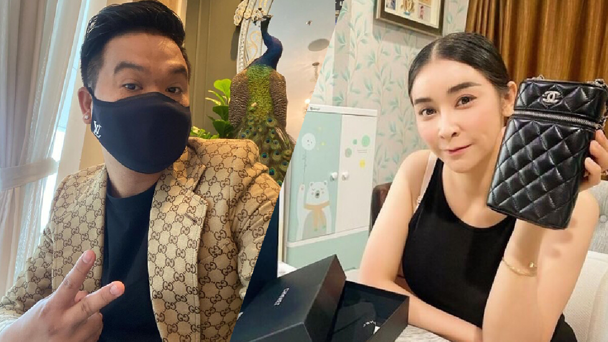 “ดีเจต้น” เปย์ของขวัญแบรนด์เนมเซอร์ไพรส์ “ใหม่ สุคนธวา” กับลูกชาย