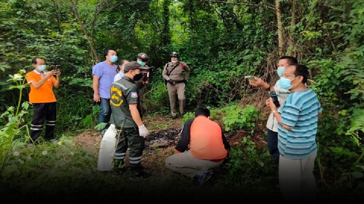 ตำรวจลำพูนเร่งหาหลักฐานโครงกระดูกถูกเผา ตำรวจลำพูนเร่งหาหลักฐานโครงกระดูกถูกเผา
