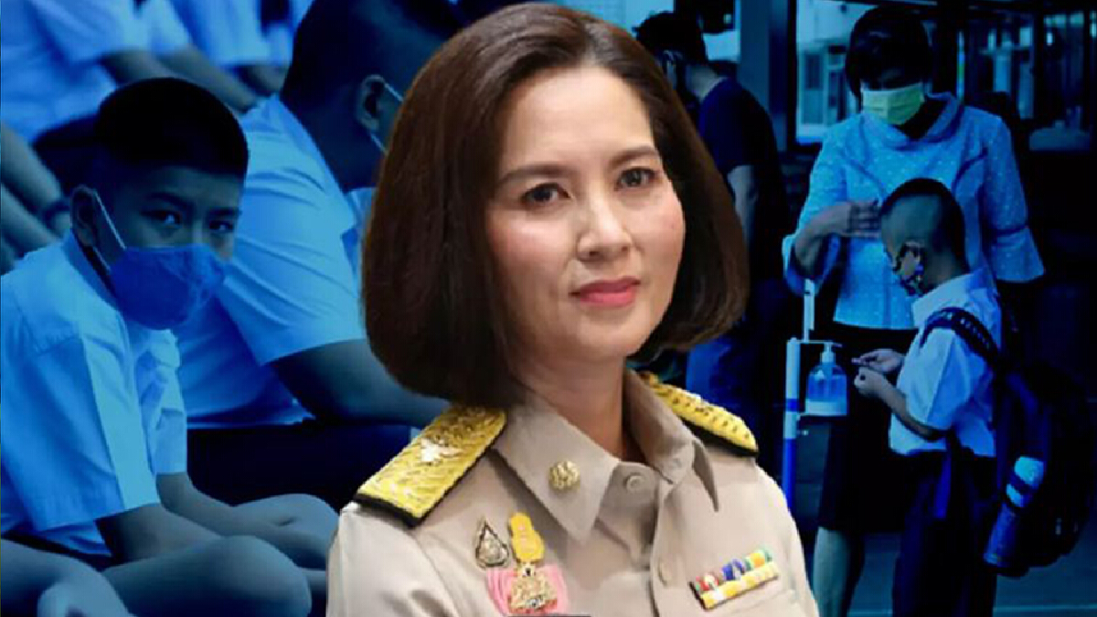 "ตรีนุช" เผย ครูได้รับวัคซีนเข็ม1 แล้ว 70% เน้นเร่งฉีดเข็ม 2 ให้ครู