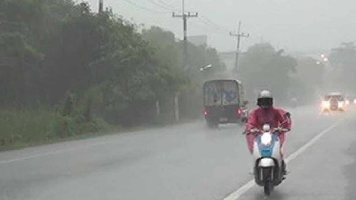 สภาพอากาศวันนี้ อีสานตอนบน-ตะวันออก รับฝนหนักมาก จากอิทธิพล พายุ"คมปาซุ"